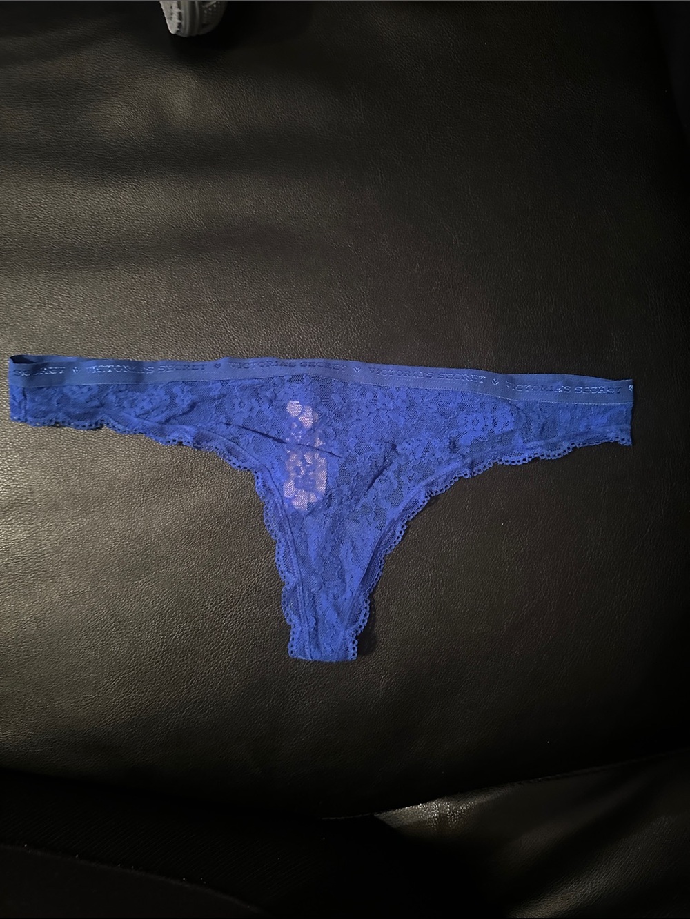 Victoria Secret Blue Lace thong